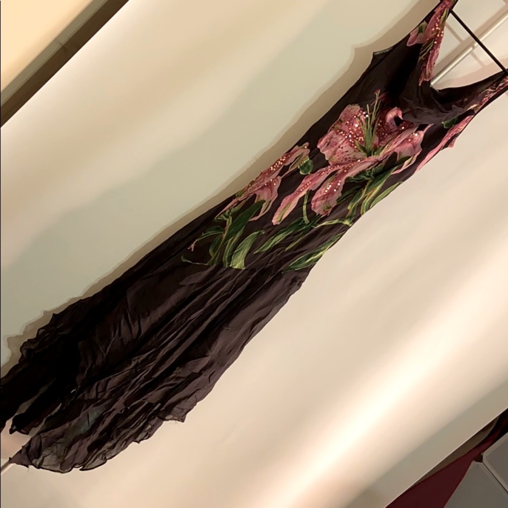 Beautiful floral sequin dress